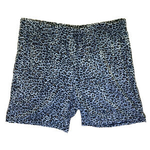 SHEIN Women’s Cheetah Leopard Biker Shorts
